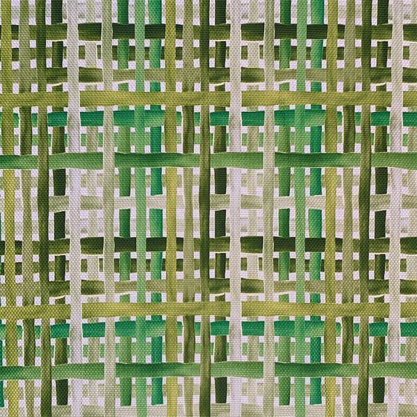 tecido estampa tramada verde