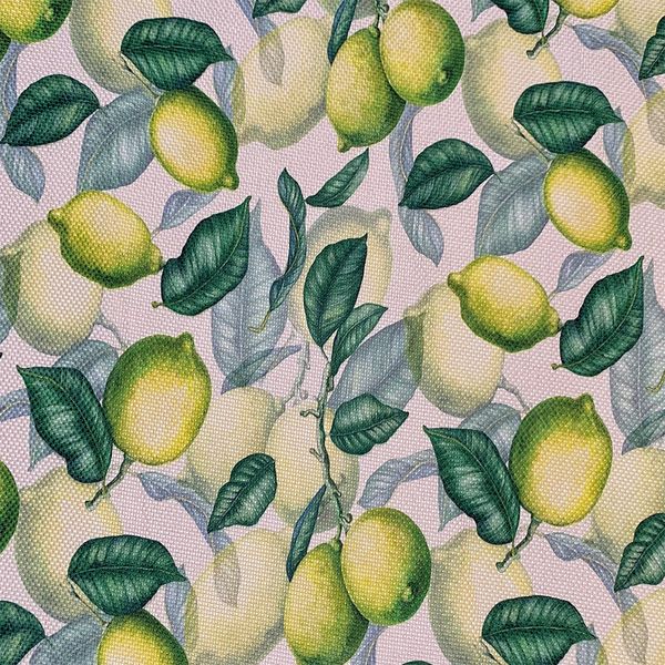 tecido estampa limão siciliano