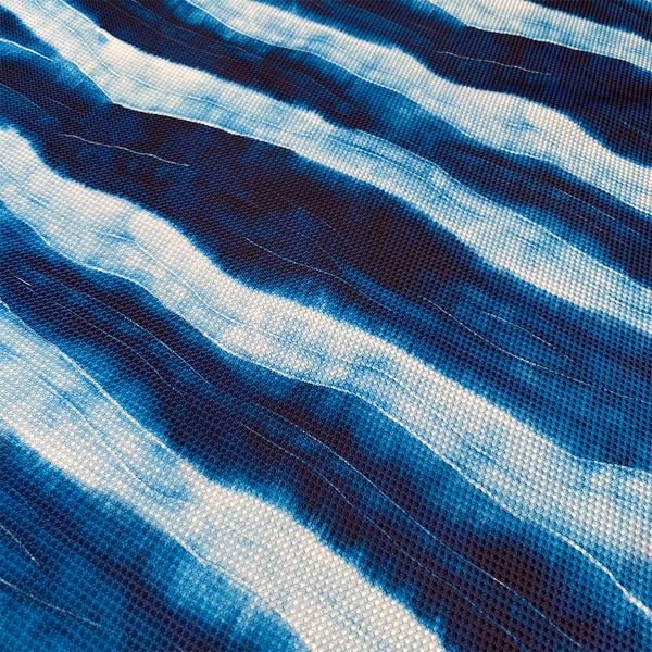 tecido efeito ondas maritimas