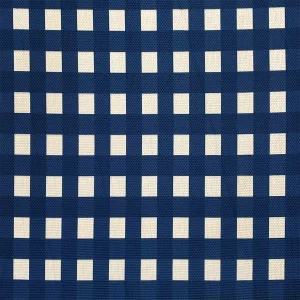 Tecido Xadrez Azul Marinho