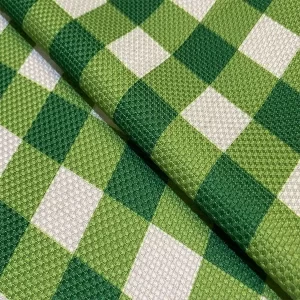 Tecido Estampa Xadrez Verde