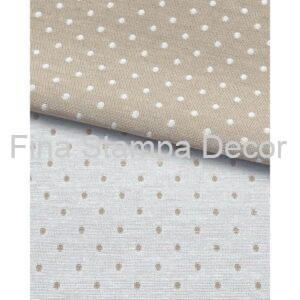 Tecido Estampa Poa Bege