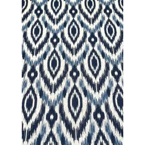 Tecido Geométrico Estampado Azul