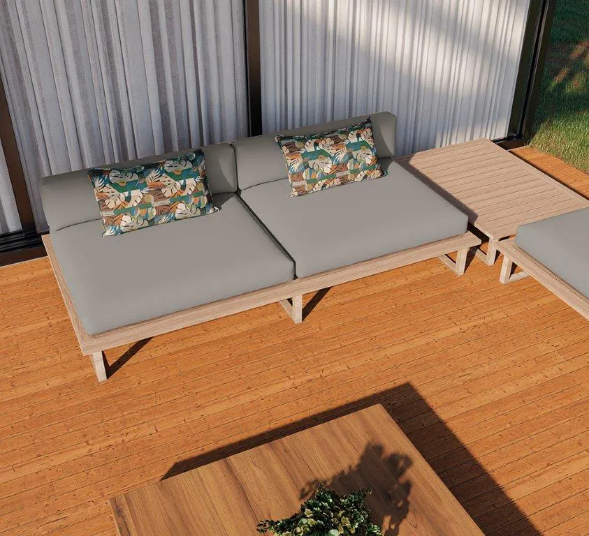 Tecido Impermeável cor cinza - Imagem 3