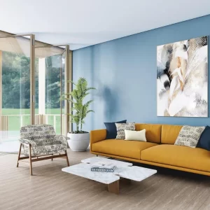 Tecido Impermeável Amarelo Mostarda