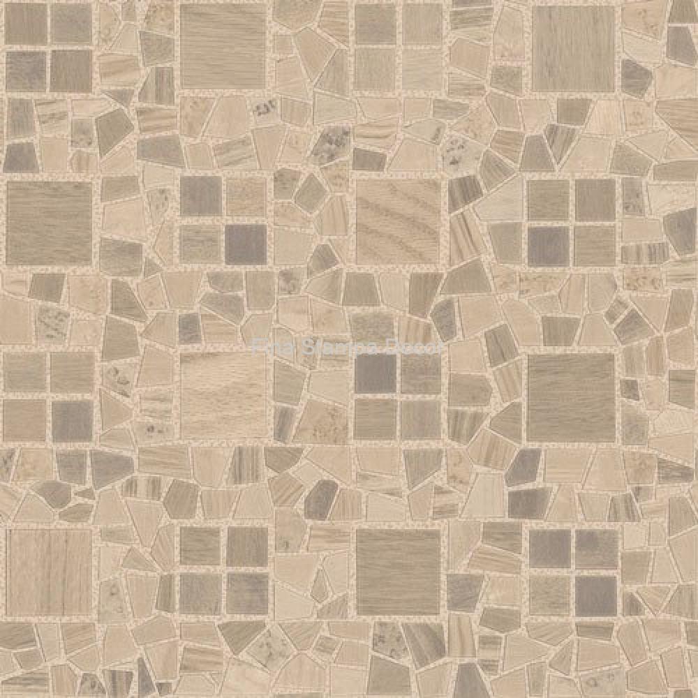 papel de parede mosaico natural