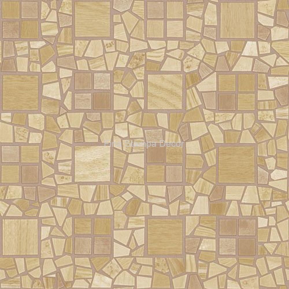 papel de parede mosaico natural