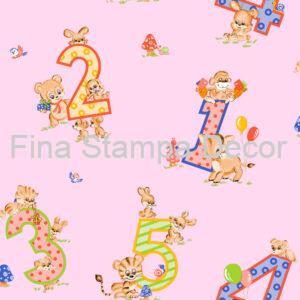 Papel de Parede Números e bichinhos