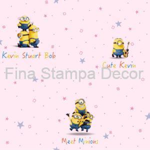 Papel de Parede Infantil Minions