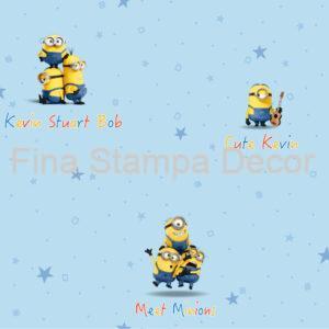 Papel e Parede Infantil Minions