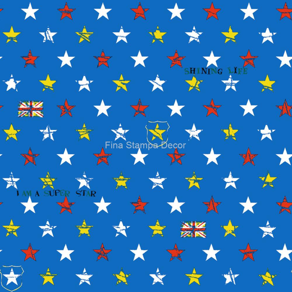 papel de parede estrelas coloridas