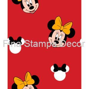 Papel de Parede Vermelho Minnie