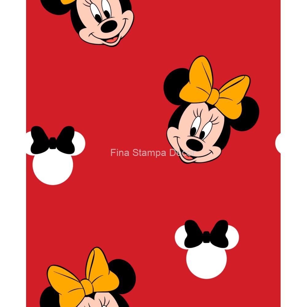 papel de parede vermelho Minnie