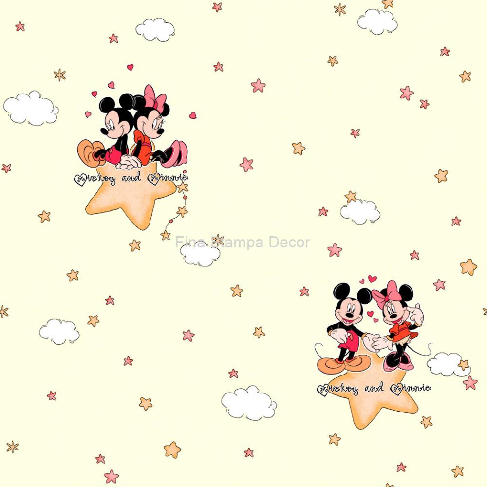 papel de parede Minnie e Mickey