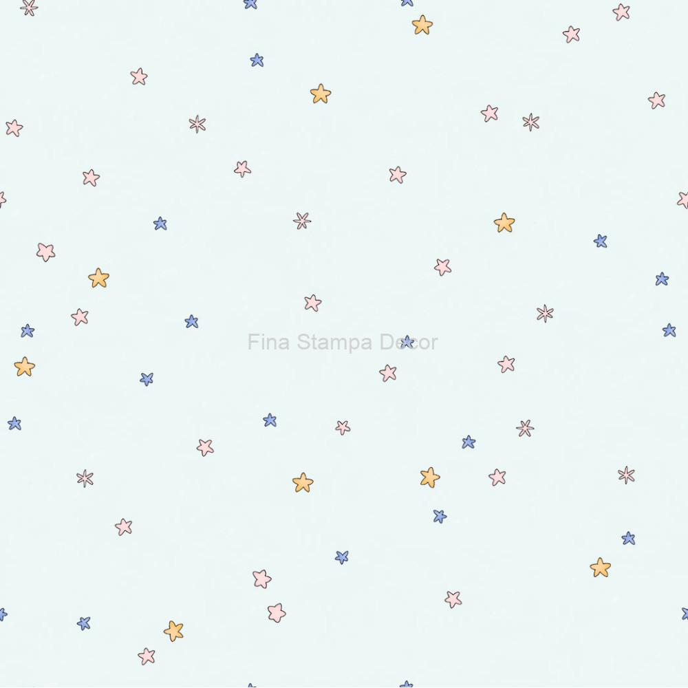 papel de parede infantil estrelinhas