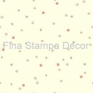 Papel de Parede Amarelo Estrelinhas