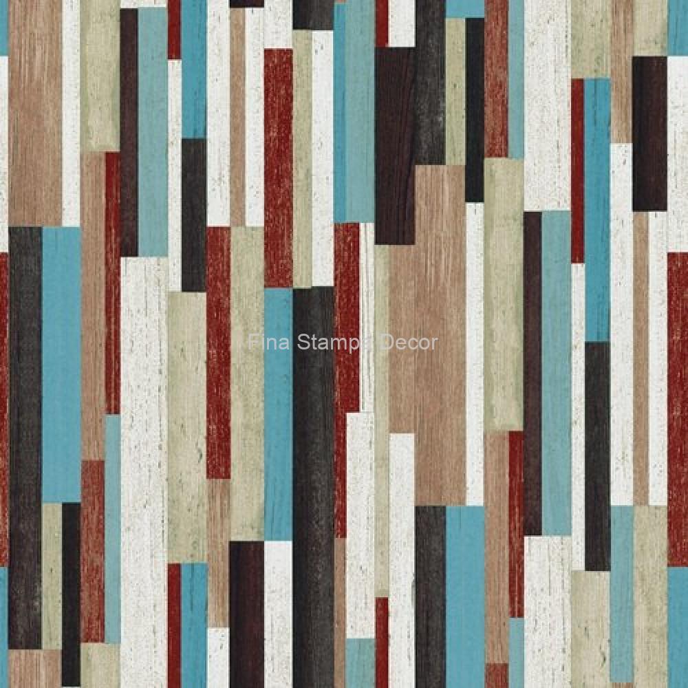 papel de parede filetes coloridos