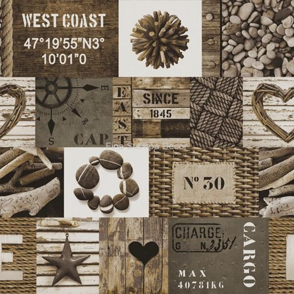 papel de parede rustico vintage