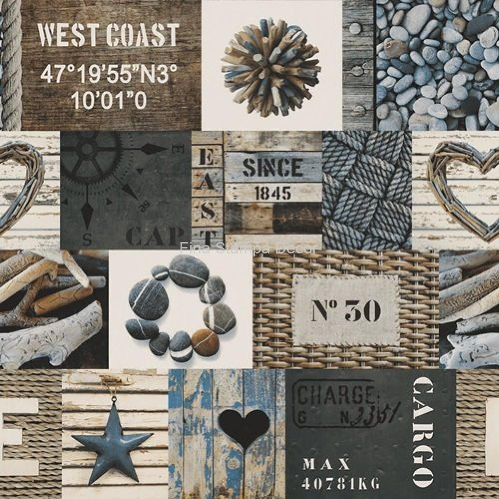 papel de parede rustico vintage