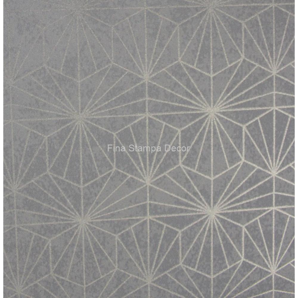 papel de parede geométrico cinza