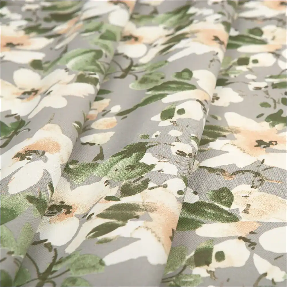 Tecido Impermeável Floral Branco - Imagem 3