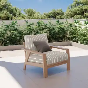 Tecido Impermeável Listrado Cinza