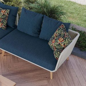 Tecido Impermeável Textura Marinho