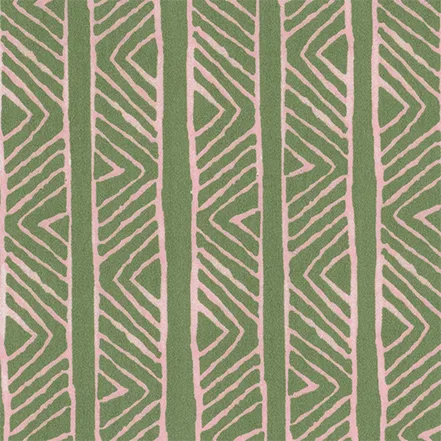 tecido sarja étnico esverdeado