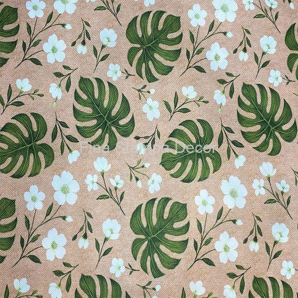 tecido estampa costela de Adão