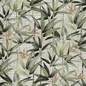 Tecido Impermeável Estampa Folhas