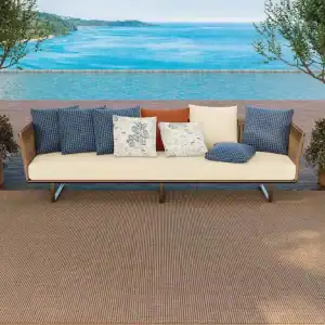 Tecido impermeável Estampa Vilarejo