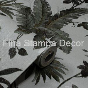 Papel de Parede Estampa Folhagens