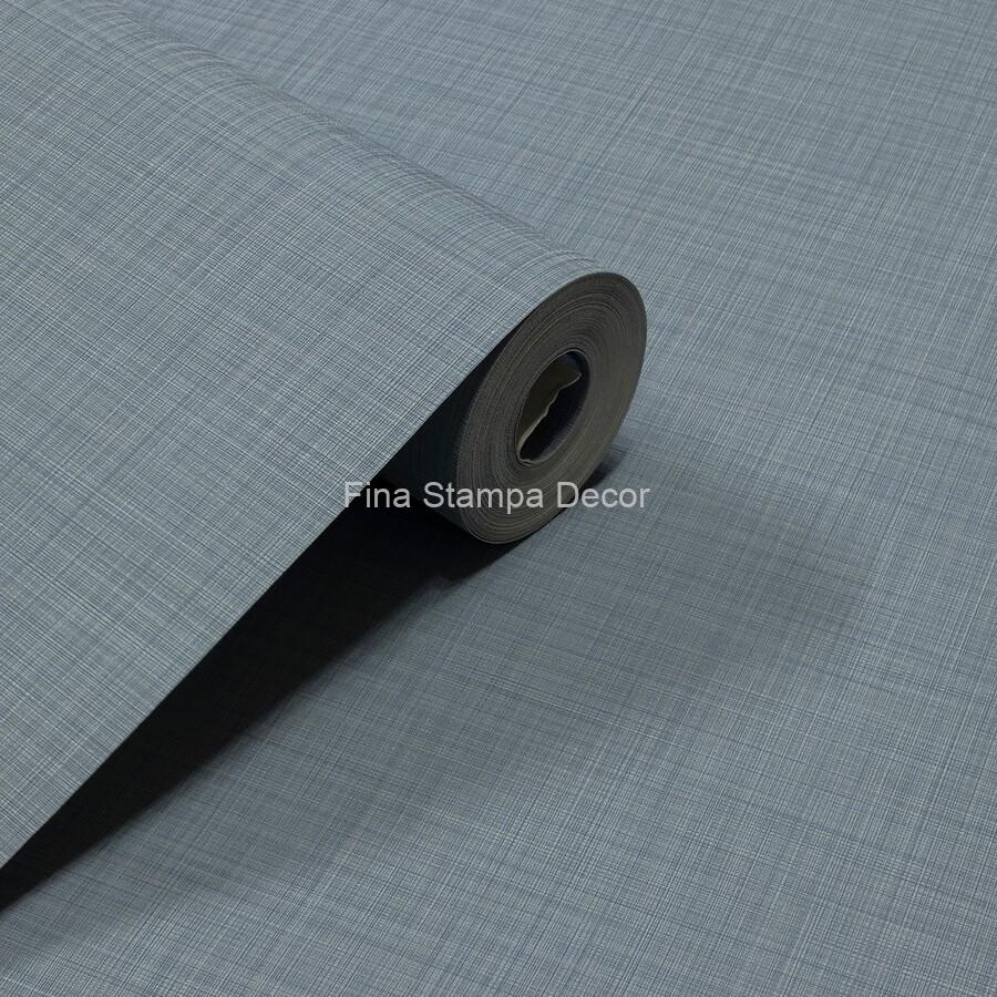 papel de parede linho azul