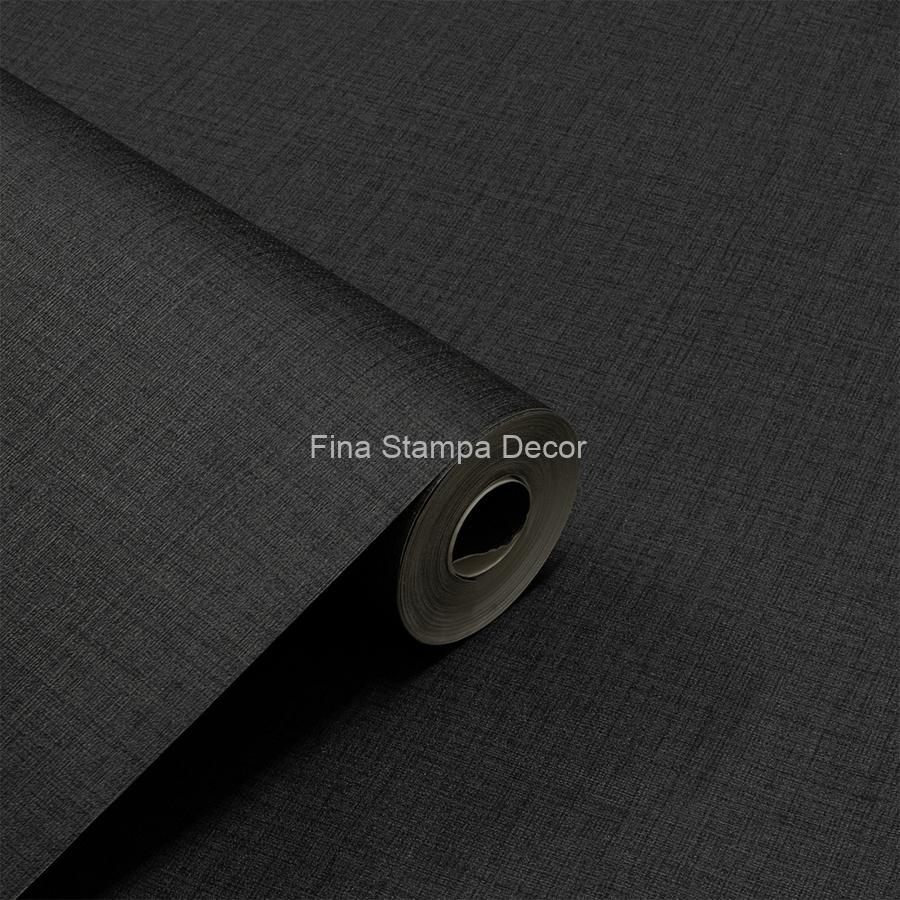 papel de parede linho preto