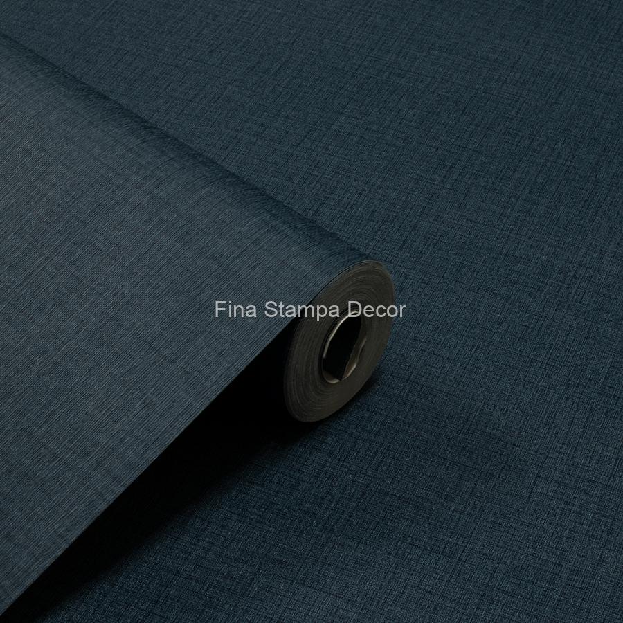 papel de parede linho azul