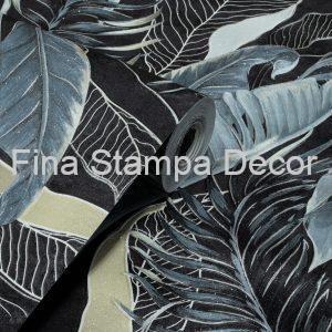 Papel de Parede Estampa Folhagens