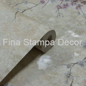 Papel de Parede Flores e Galhos