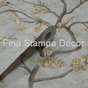 Papel de Parede Galhos e Flores