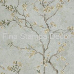 papel de parede galhos flores