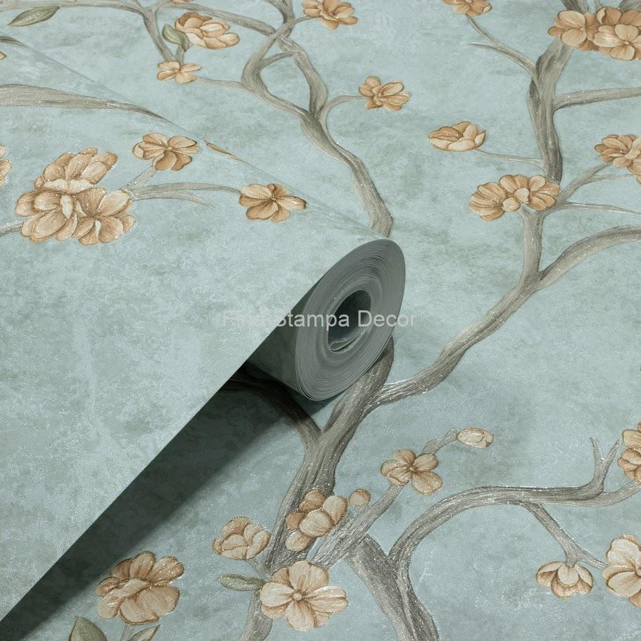 Papel de Parede Flores e Galhos - Imagem 2