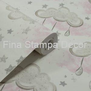 Papel de Parede Nuvens Cinza