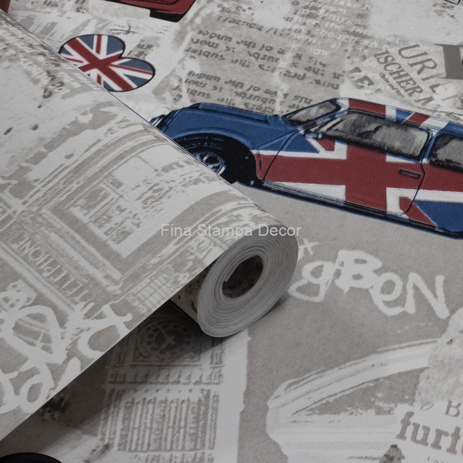 Papel de Parede Vintage Carros - Imagem 2