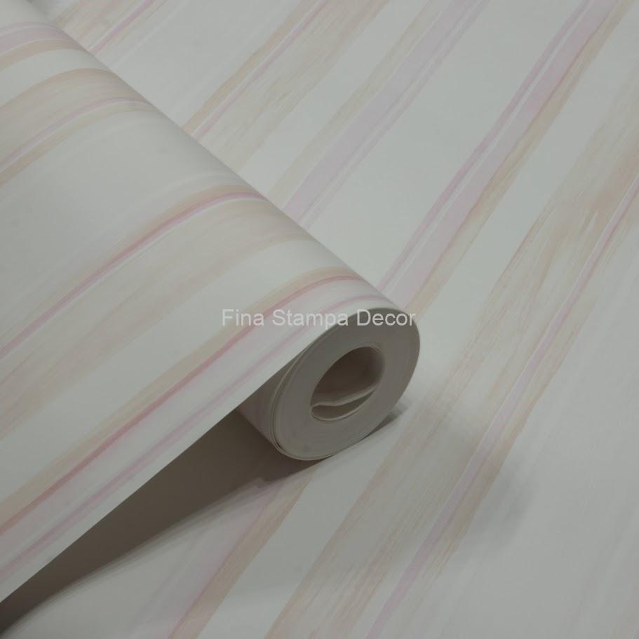 Papel de Parede Listrado Rosa - Imagem 2