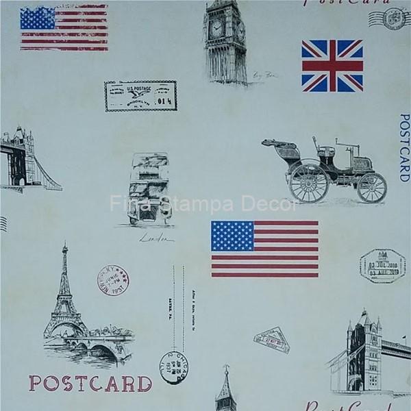 papel de parede vintage países