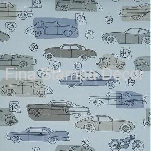Papel de Parede Vintage Carros