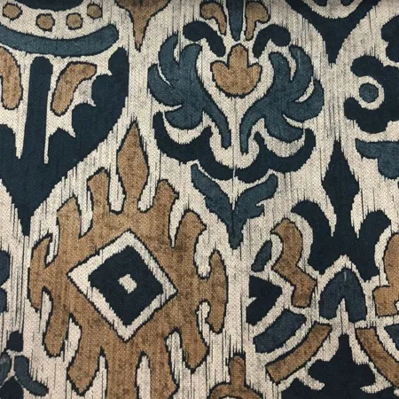 tecido impermeabilizado estampa ikat