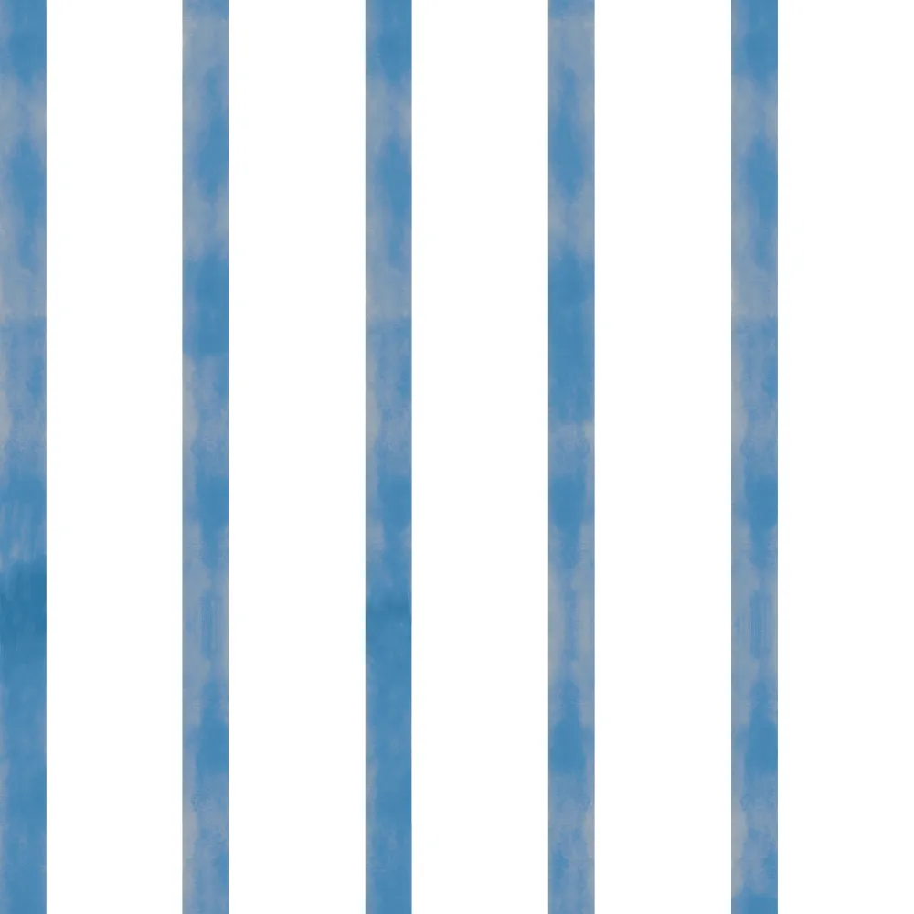 papel de parede listras azul