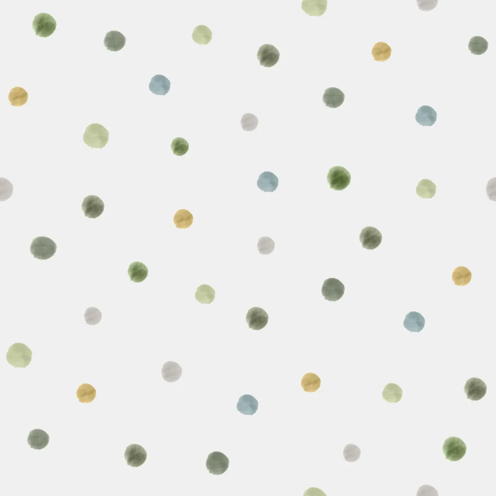 papel de parede branco poá