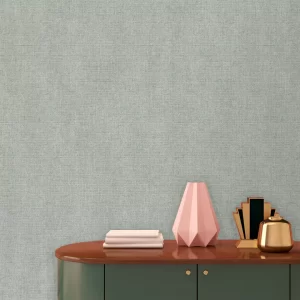 Papel de Parede Tecido Verde