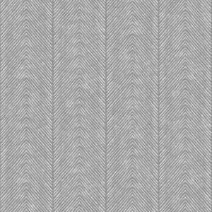 Papel de Parede Chevron Cinza